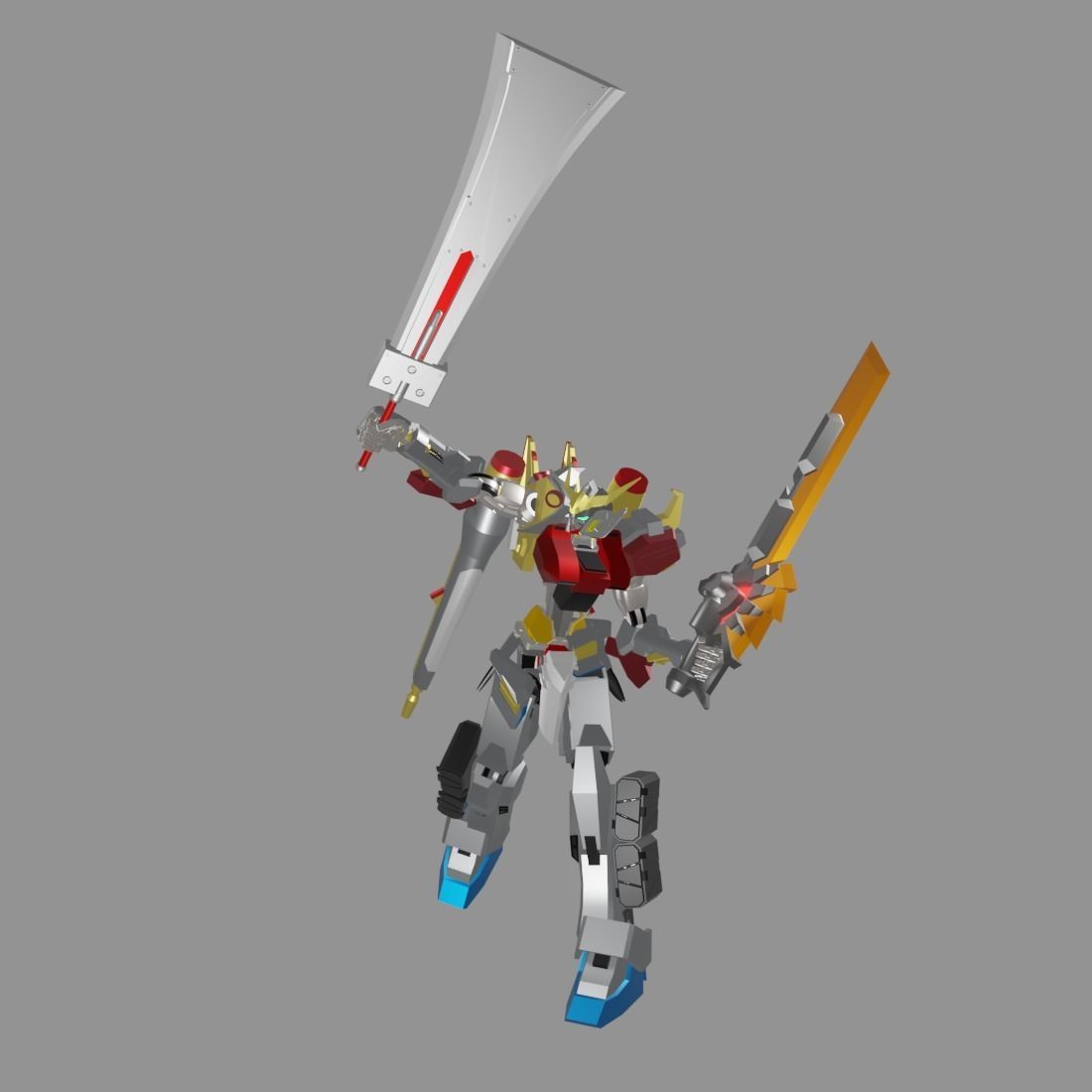 The Mecha Attacker 11 3D model_12