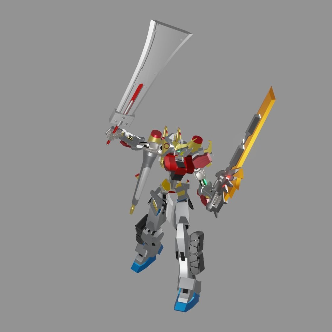 The Mecha Attacker 11 3D model_10