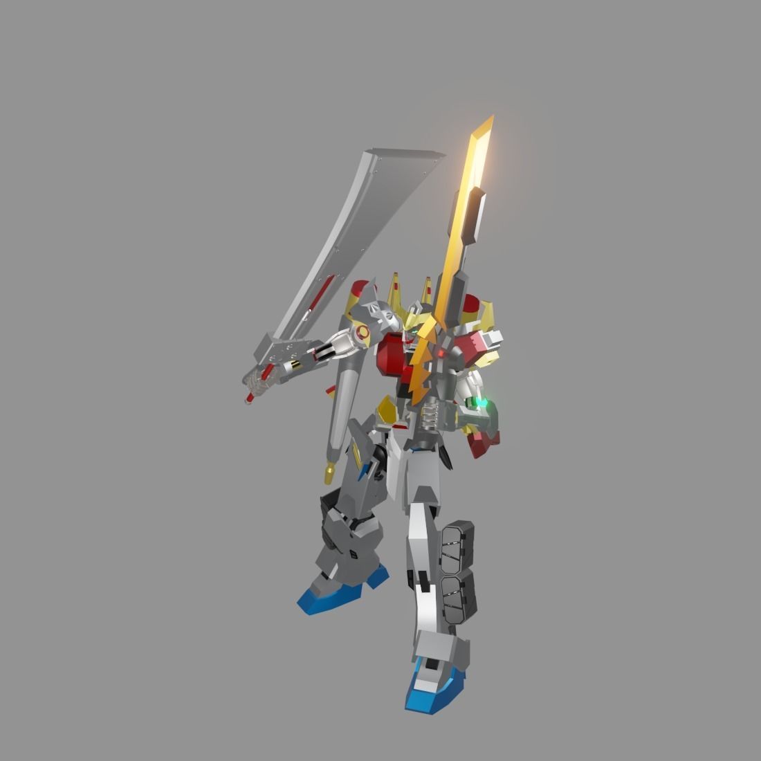 The Mecha Attacker 11 3D model_8