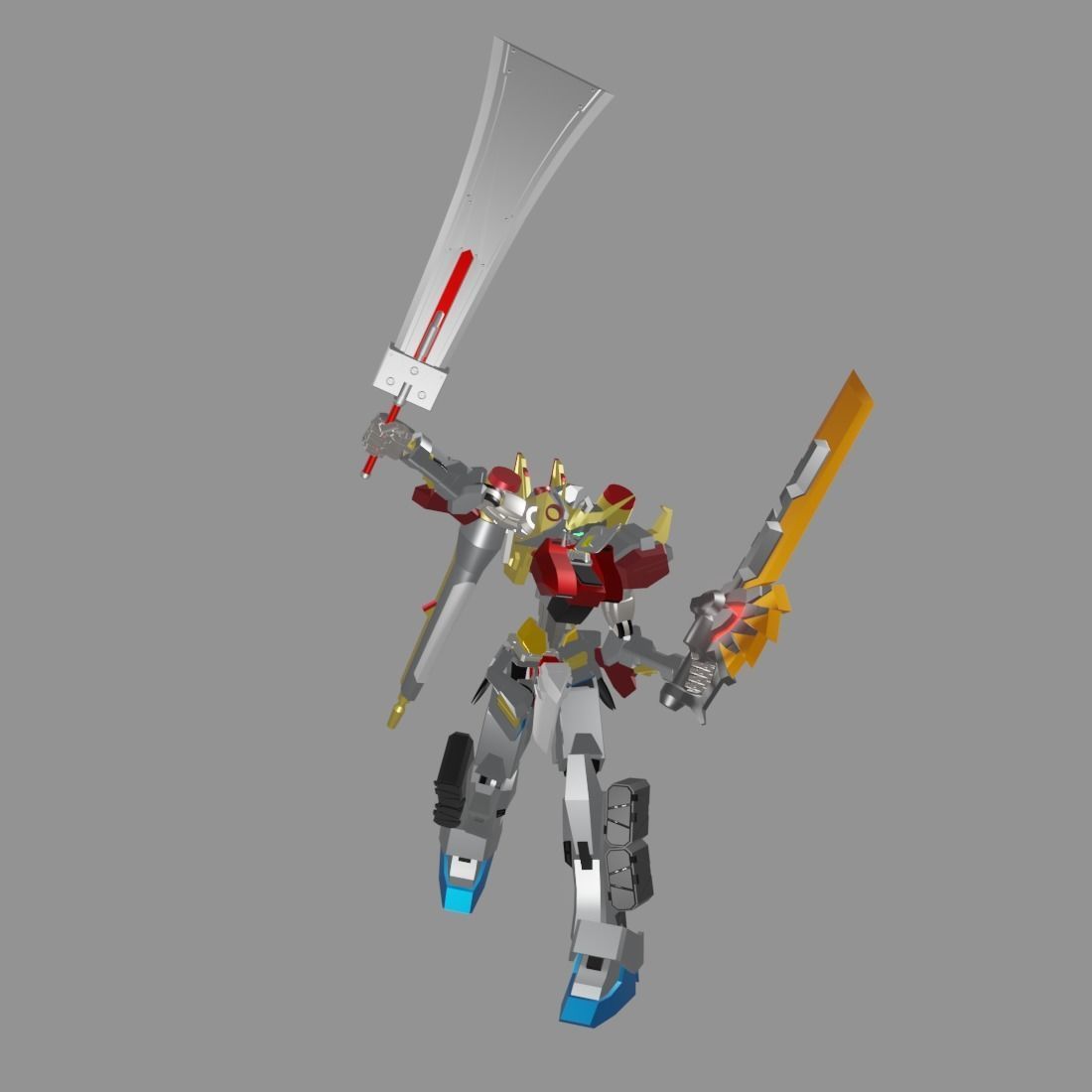 The Mecha Attacker 11 3D model_14