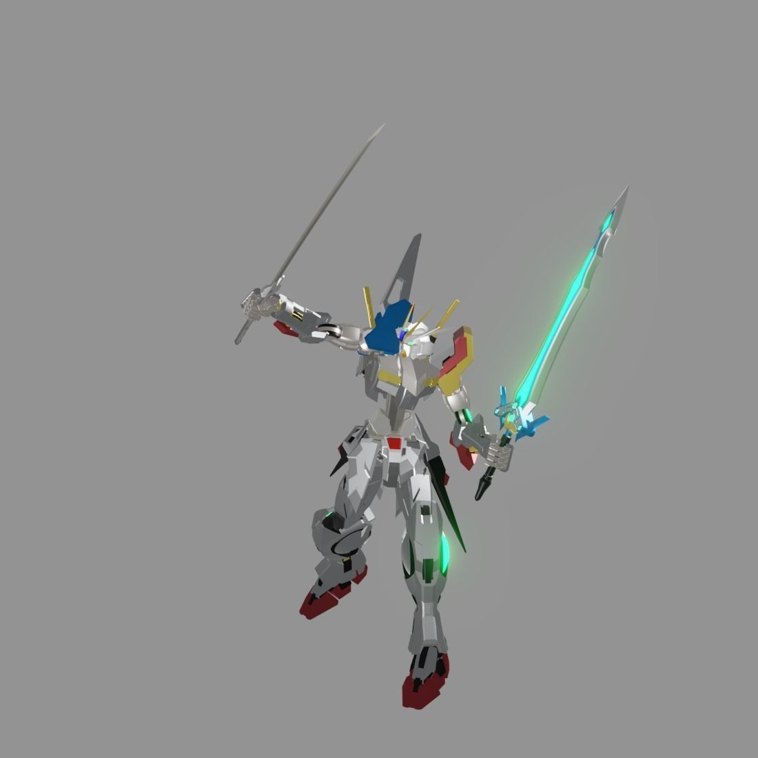 The Mecha Attacker 1 3D model_10