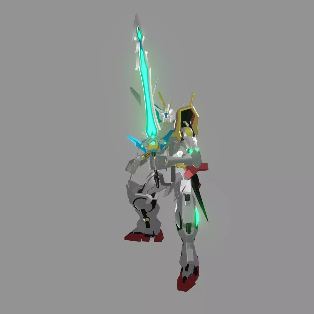 The Mecha Attacker 1 3D model_0
