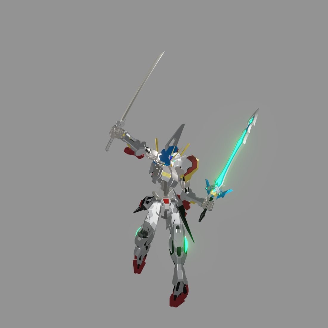 The Mecha Attacker 1 3D model_15