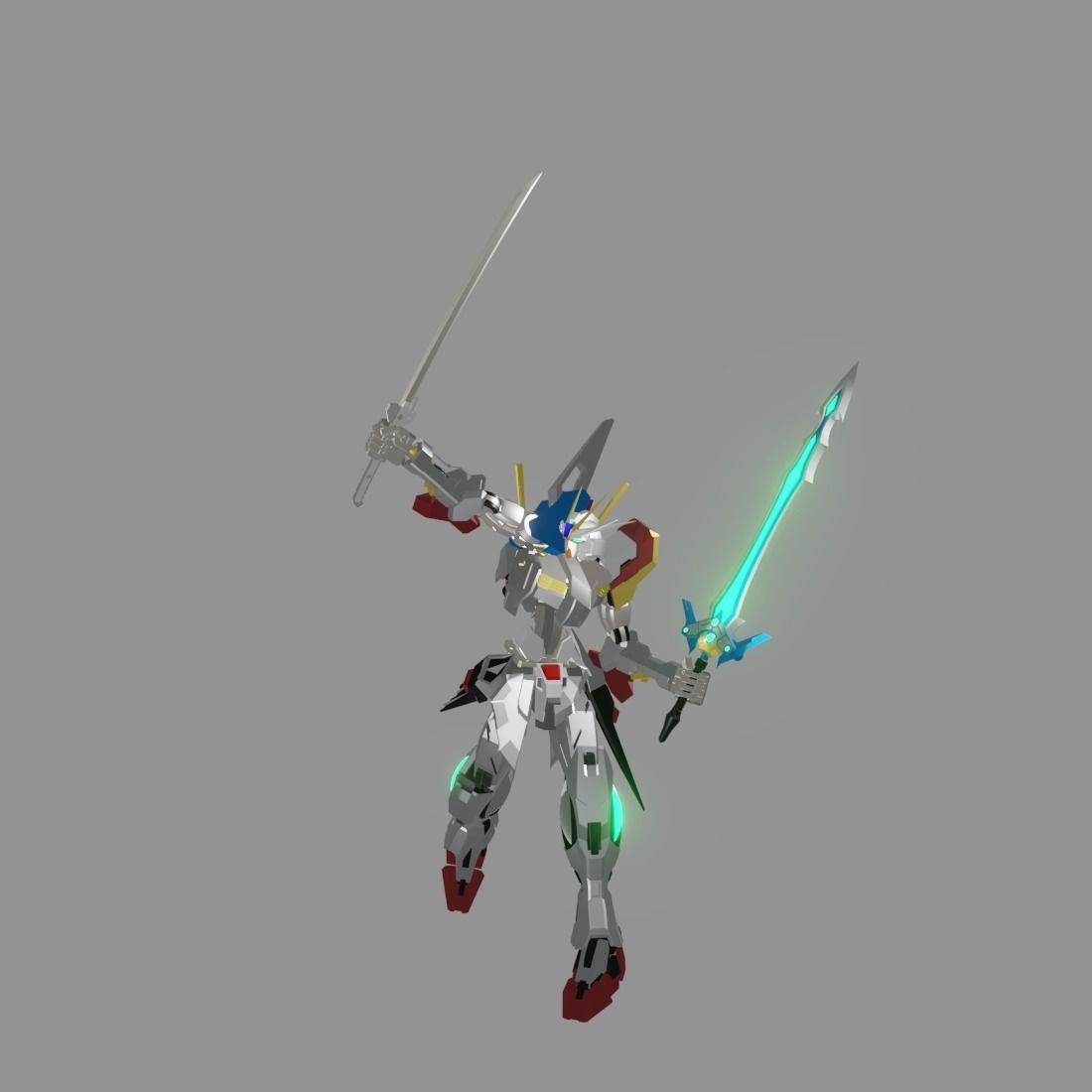 The Mecha Attacker 1 3D model_17