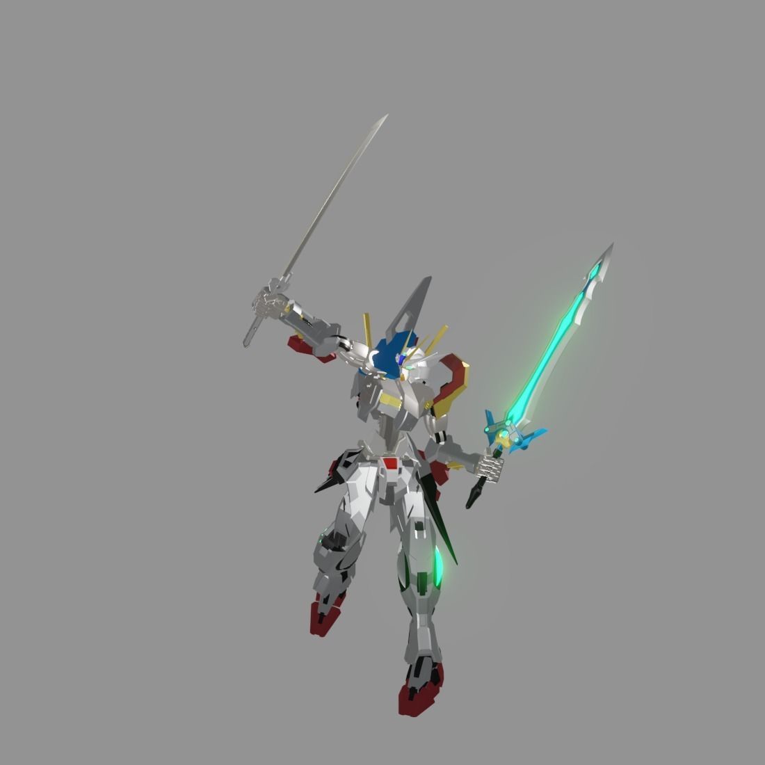 The Mecha Attacker 1 3D model_13