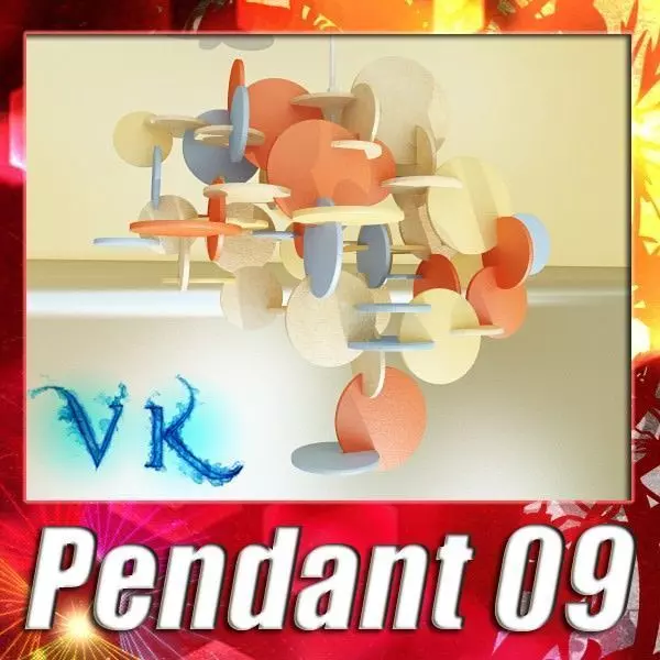 Modern Pendant Lamp 3D model