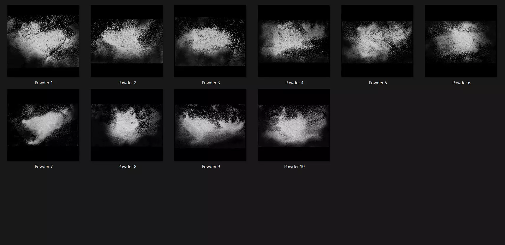 Powder 1470 Alpha Patterns 2K Size Full Pack Texture