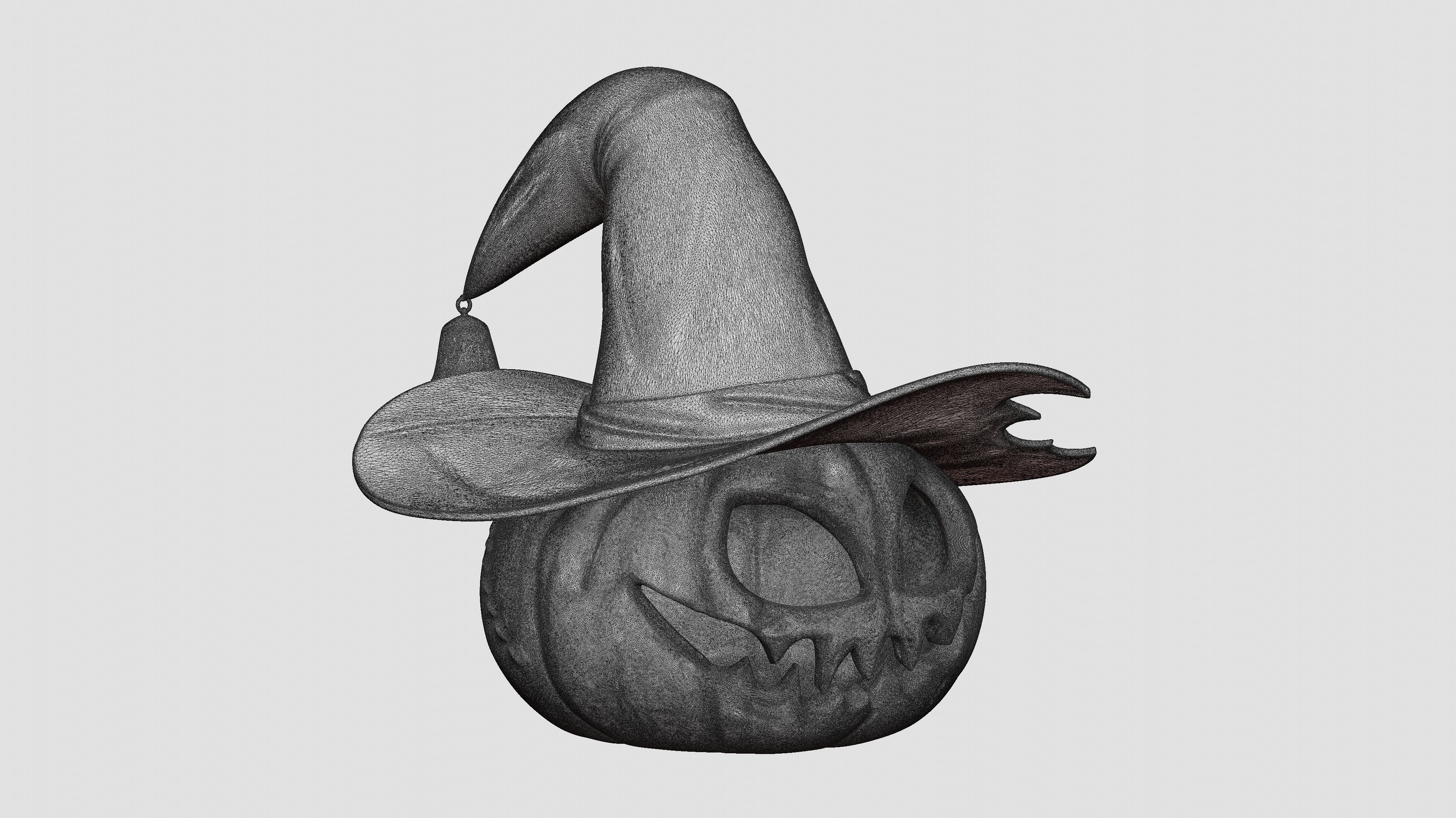 Halloween Pumpkin Hat 3D print model_10