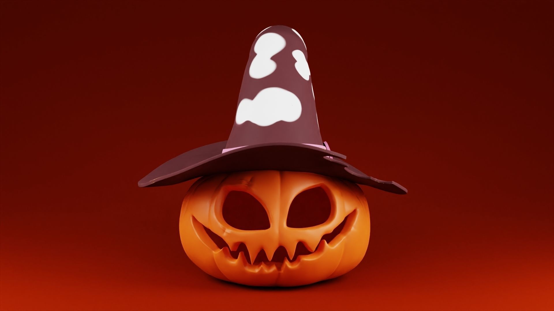 Halloween Pumpkin Hat 3D print model_1