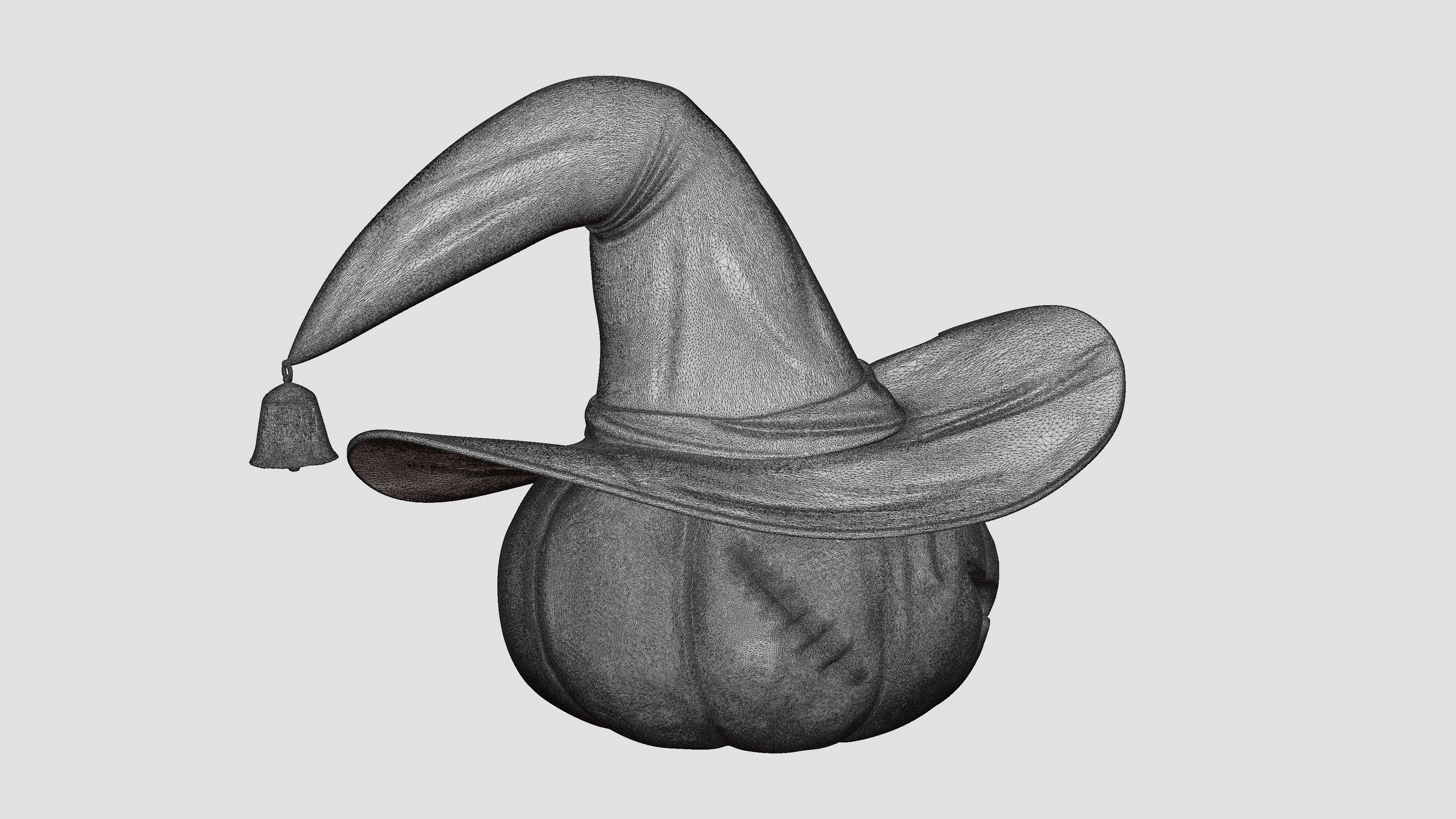 Halloween Pumpkin Hat 3D print model_11