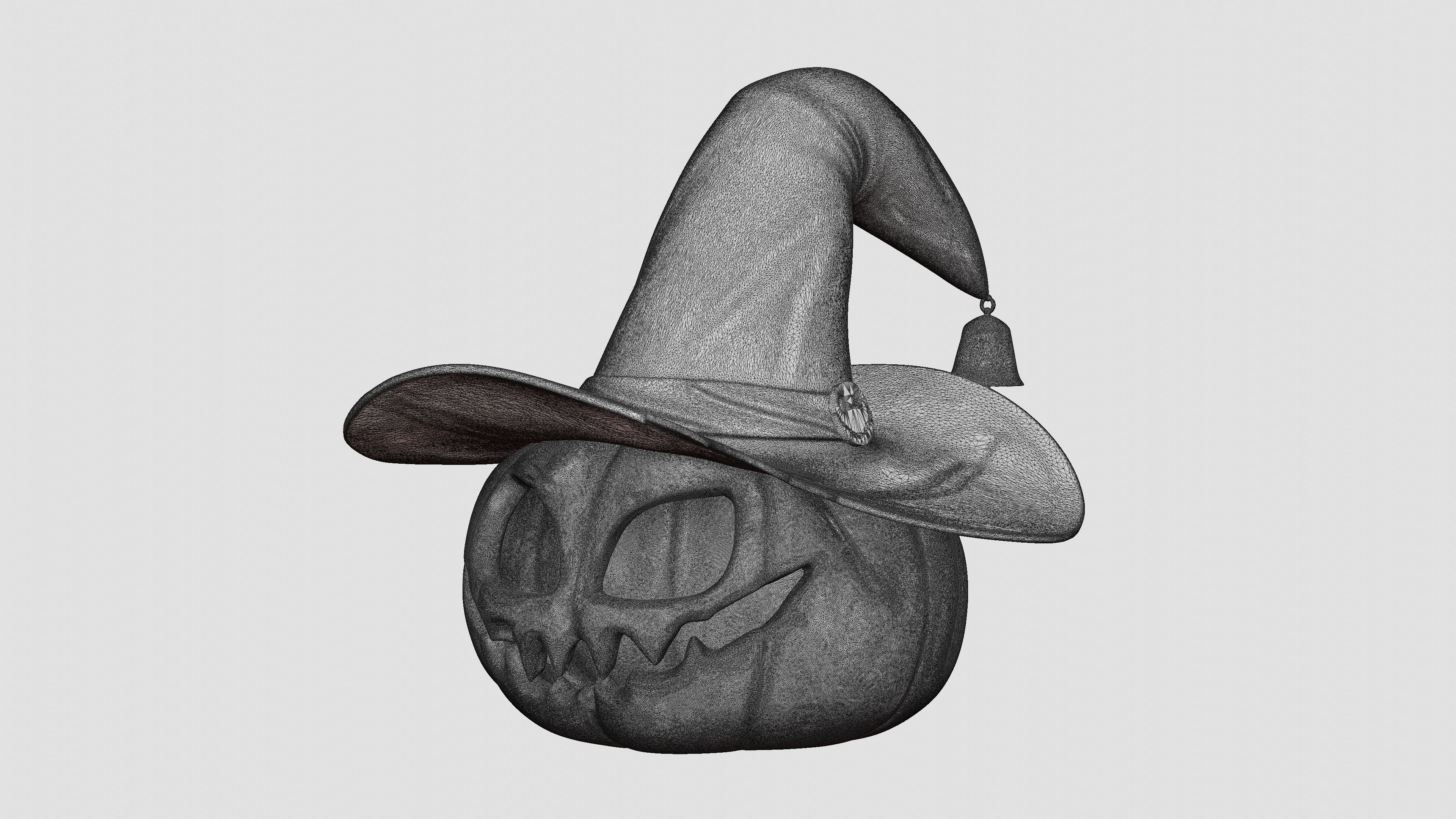 Halloween Pumpkin Hat 3D print model_9