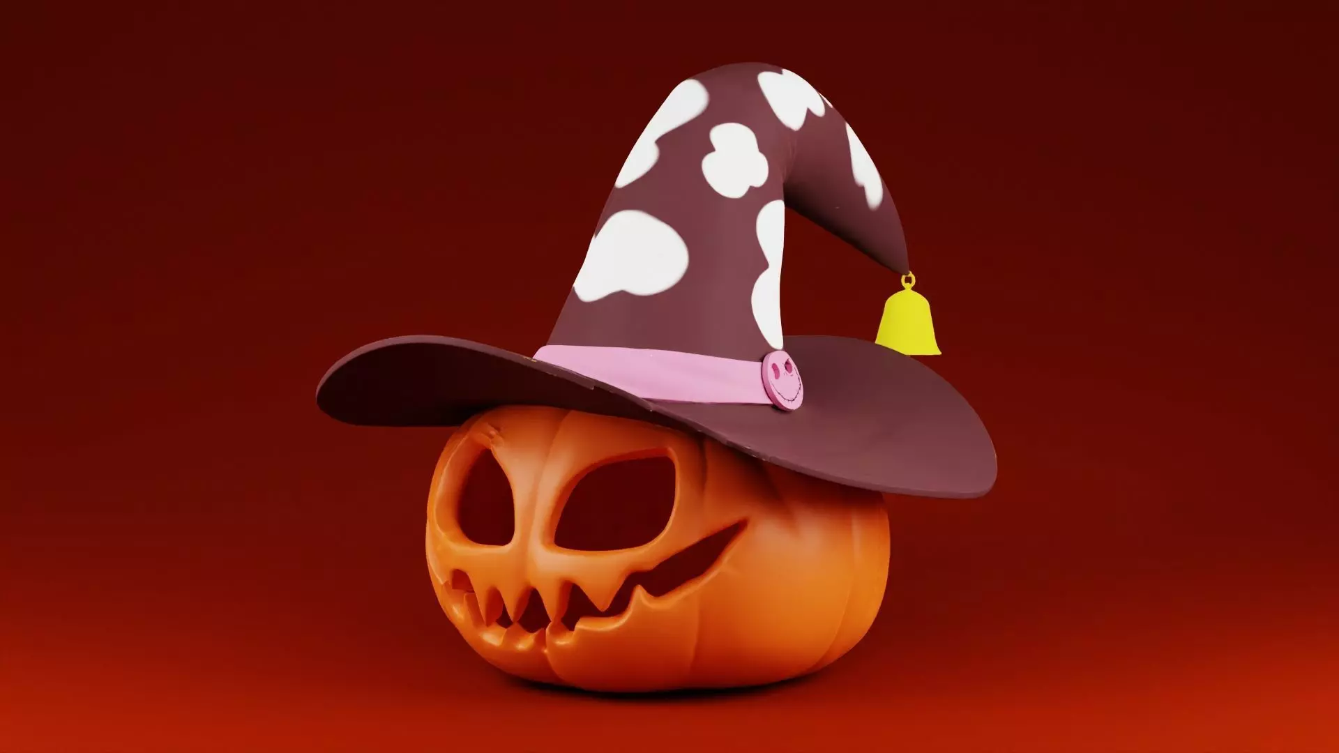 Halloween Pumpkin Hat 3D print model_0