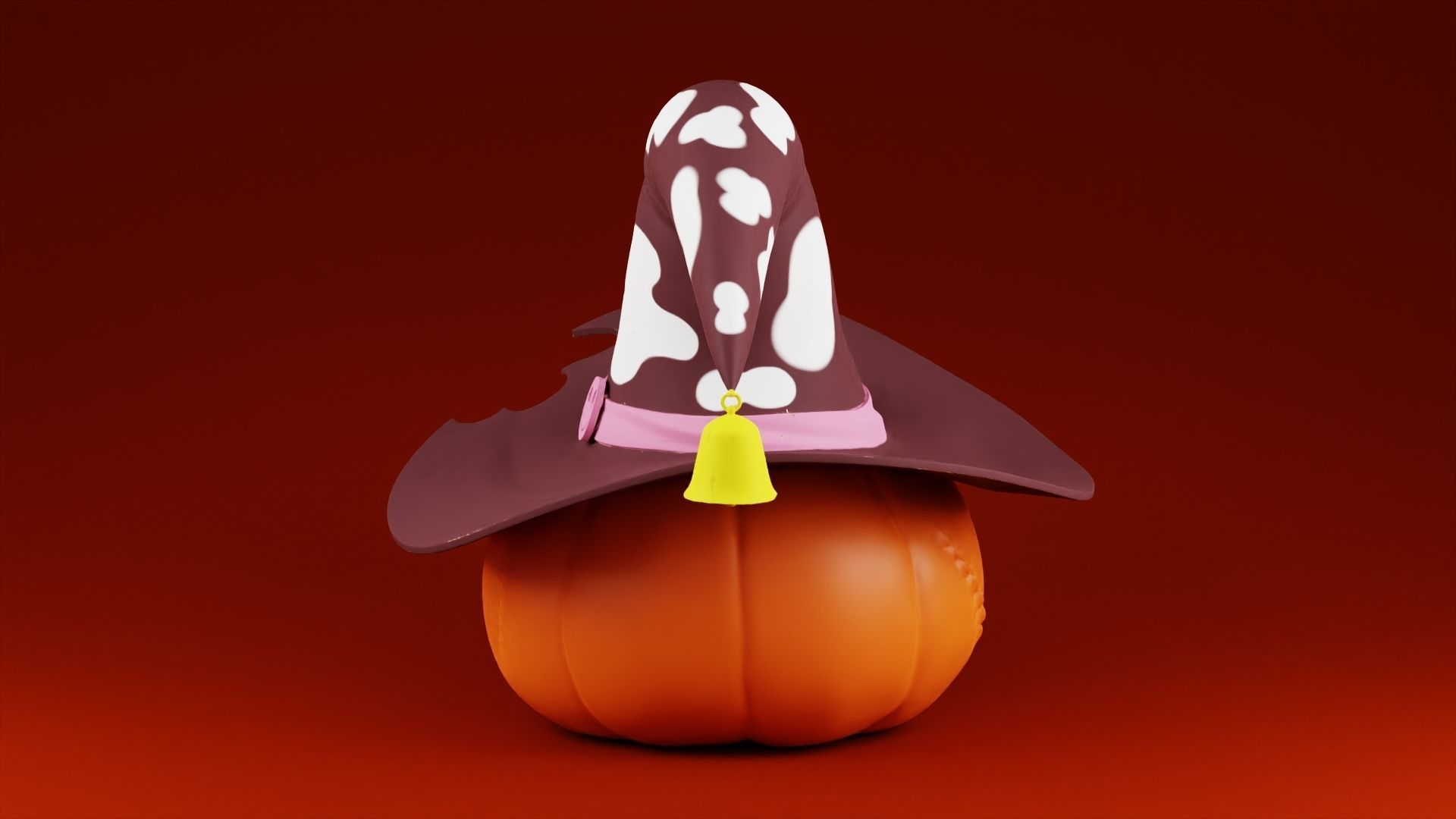 Halloween Pumpkin Hat 3D print model_5
