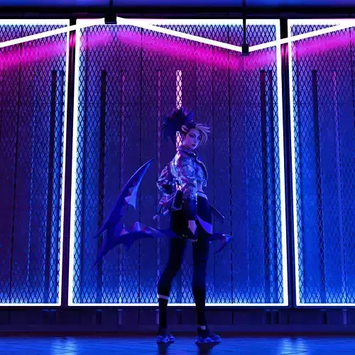 KDA ALL OUT Akali 3D model