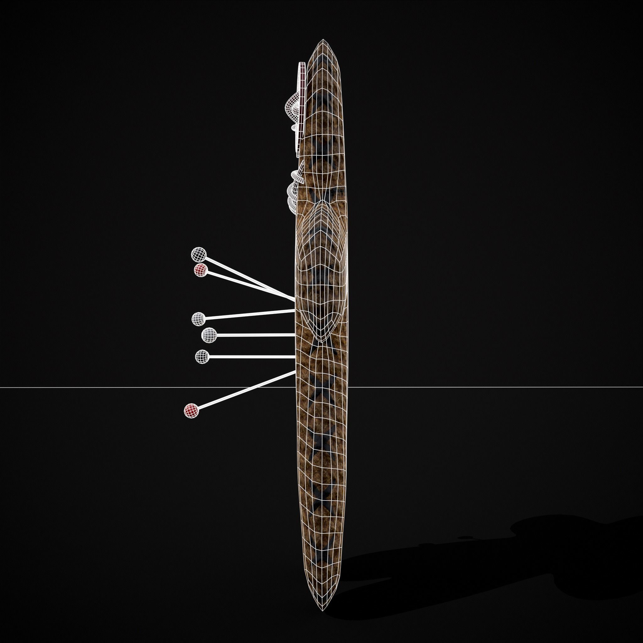 Simple Burlap Pin Effigy Free low-poly 3D model_14