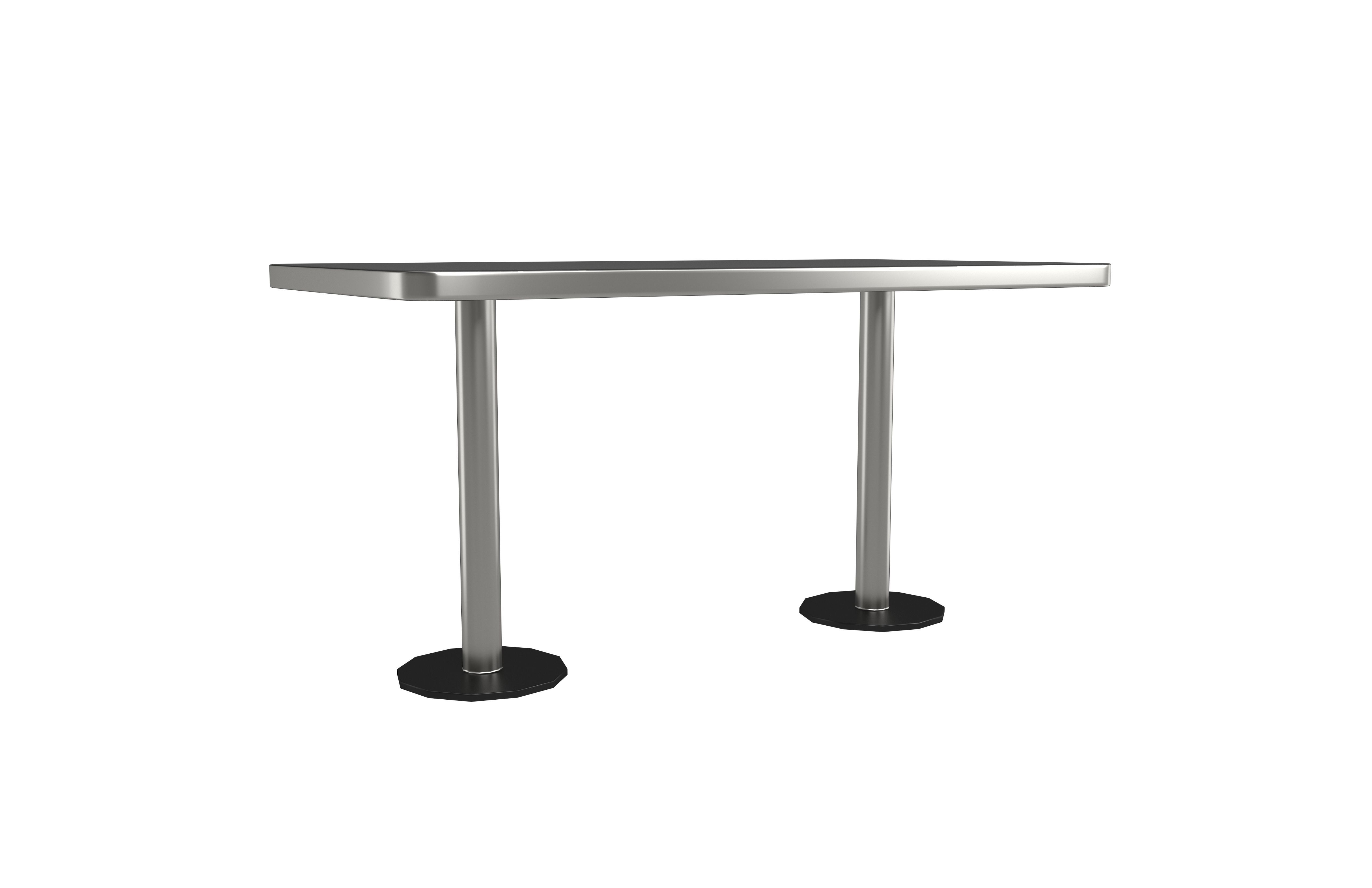 Dining Table v2 002 Low-poly 3D model_1