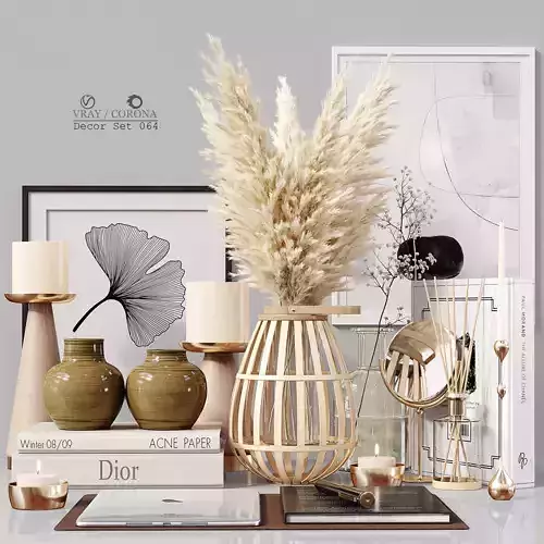 Decor Set 064 3D model