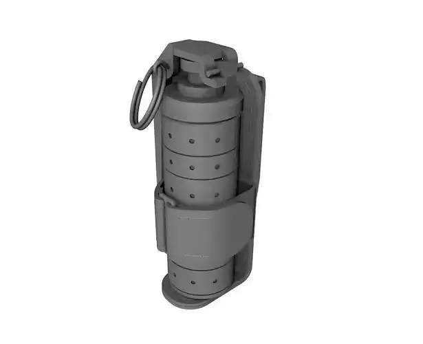 Dredd 2012 gas grenade 3D print model