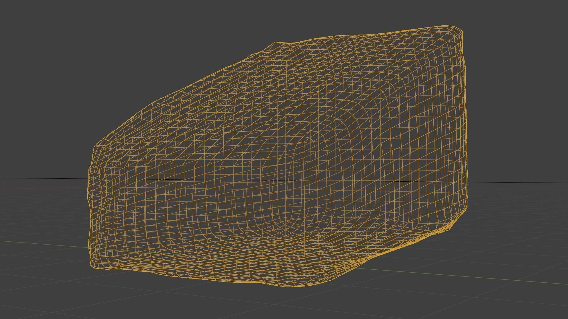 3d golf tee point rock Free low-poly 3D model_10