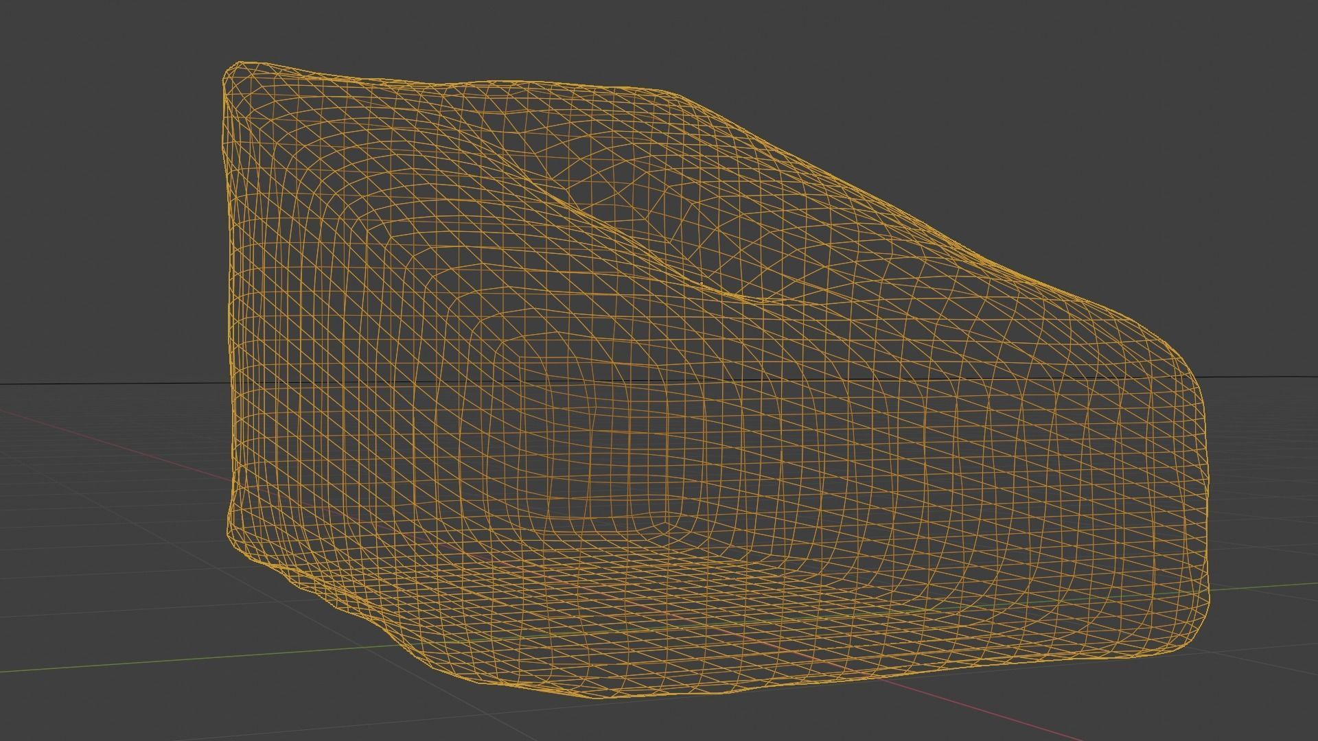 3d golf tee point rock Free low-poly 3D model_4