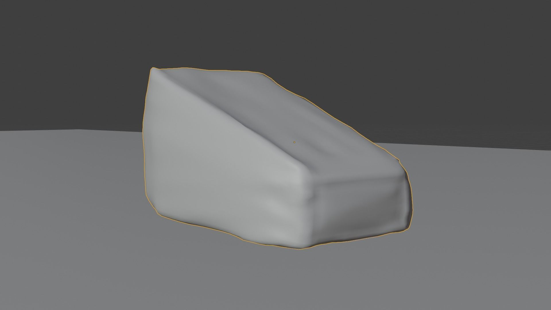 3d golf tee point rock Free low-poly 3D model_9