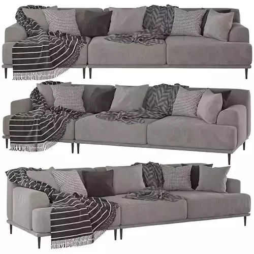 Sofa Portofino 3D model Sofa Portofino 3D model