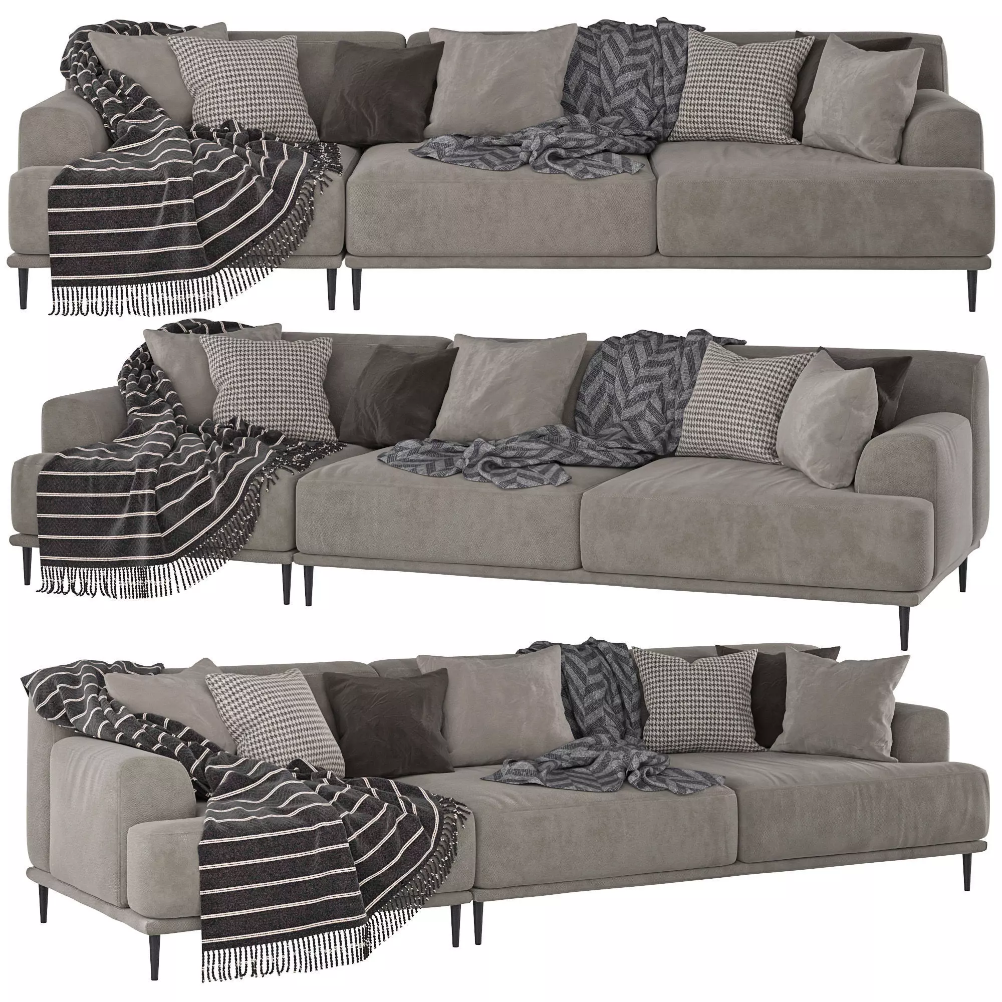 Sofa Portofino 3D model_0