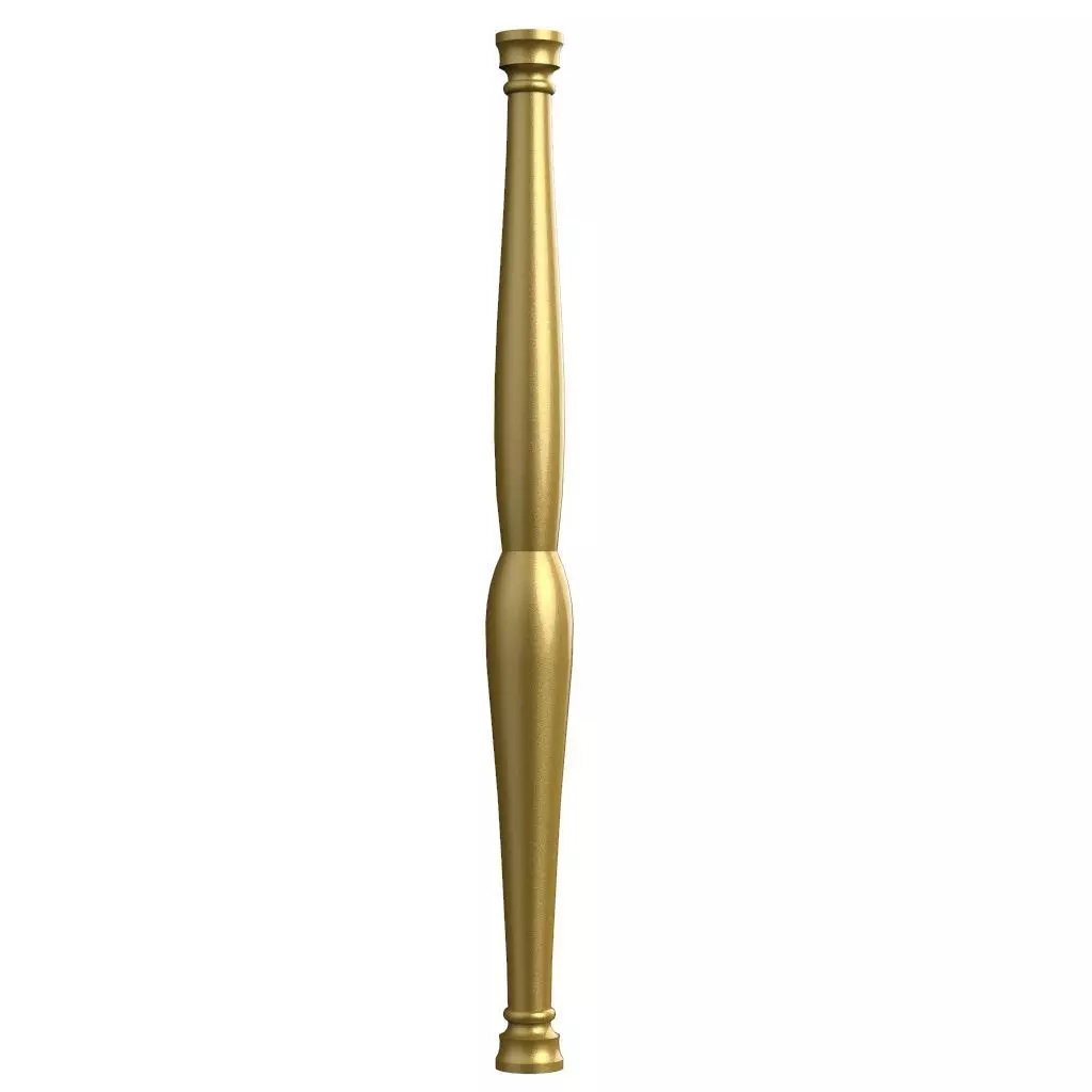 baluster 003 Low-poly 3D model_0