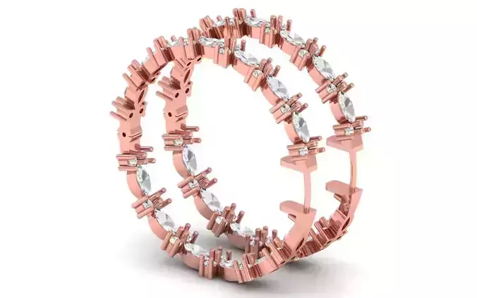 Solitaire Women Diamond Earring