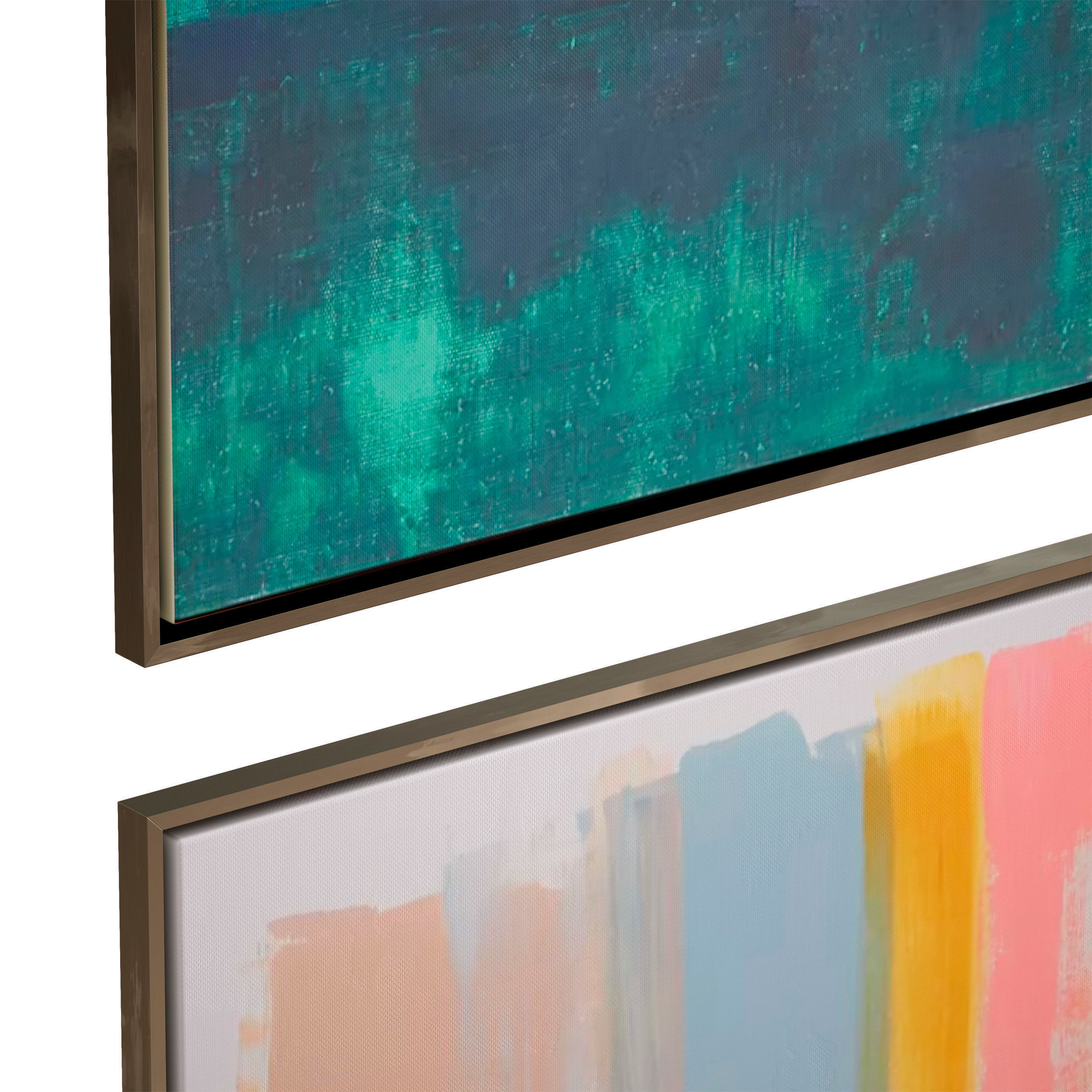 Set of paintings Abstraction 3D model_7