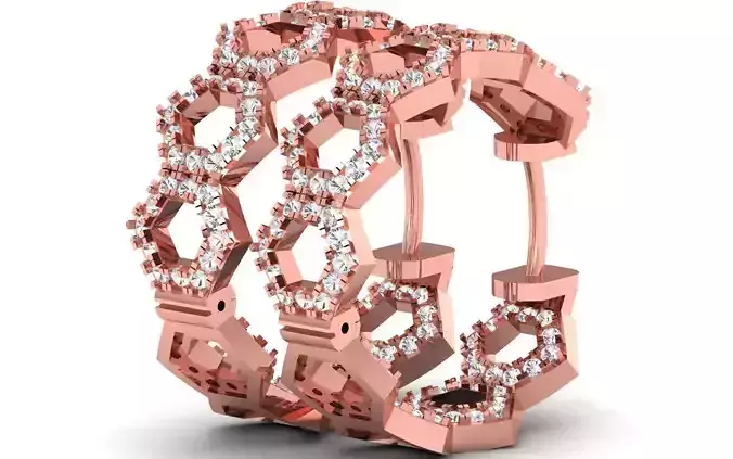 Solitaire Women Diamond Earring