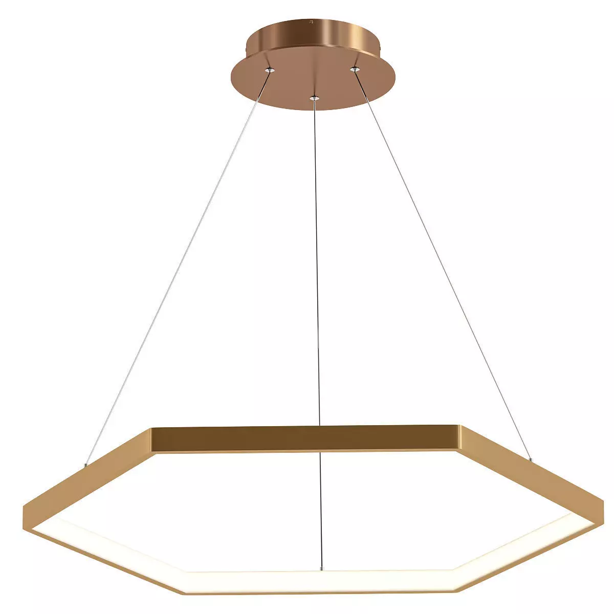 Hexagon Horizontal 3D model_0