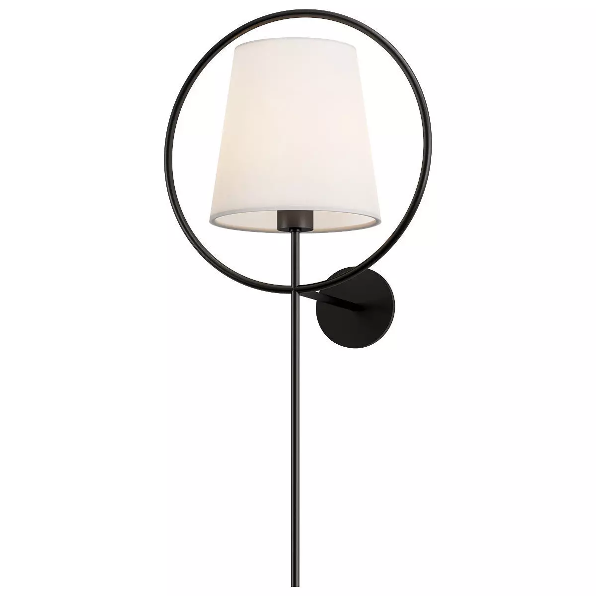 SOLEIL wall sconce with shade 3D model_0