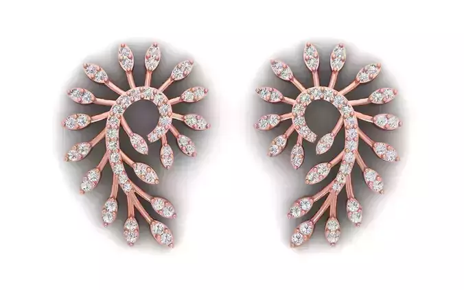 Solitaire Women Diamond Earring