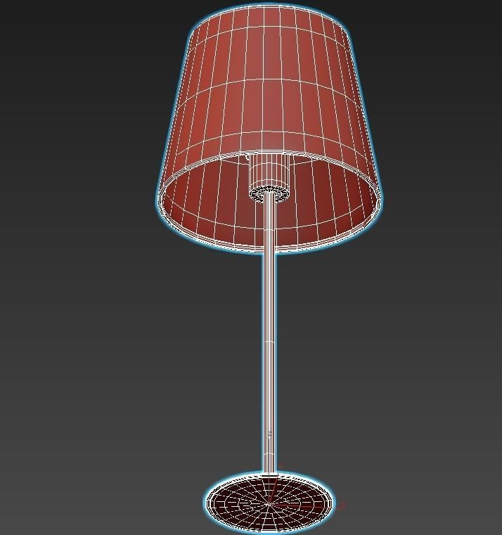 PROSPEKT table lamp with shade 3D model_3
