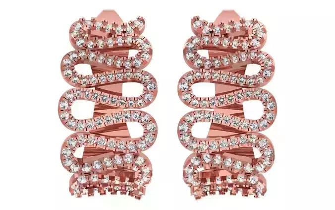 Solitaire Women Diamond Earring