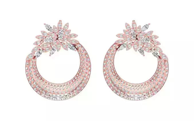 Solitaire Women Diamond Earring