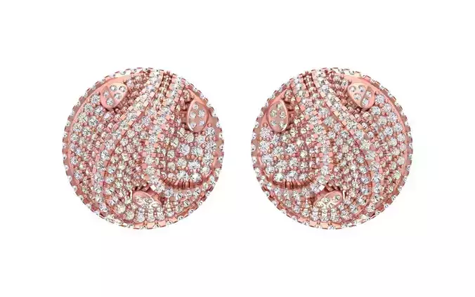 Solitaire Women Stud Diamond Earring