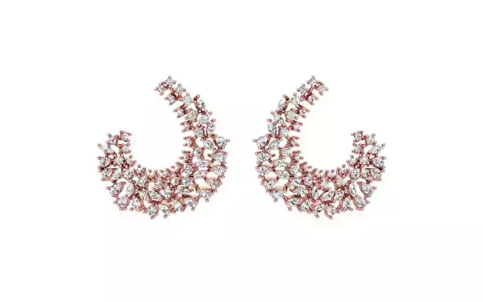 Solitaire Women Diamond Earring