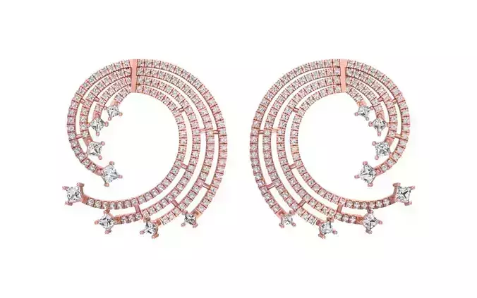 Solitaire Women Diamond Earring