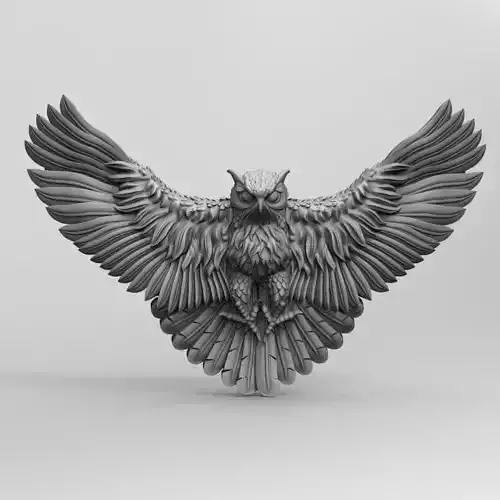 The Owl 3D print model