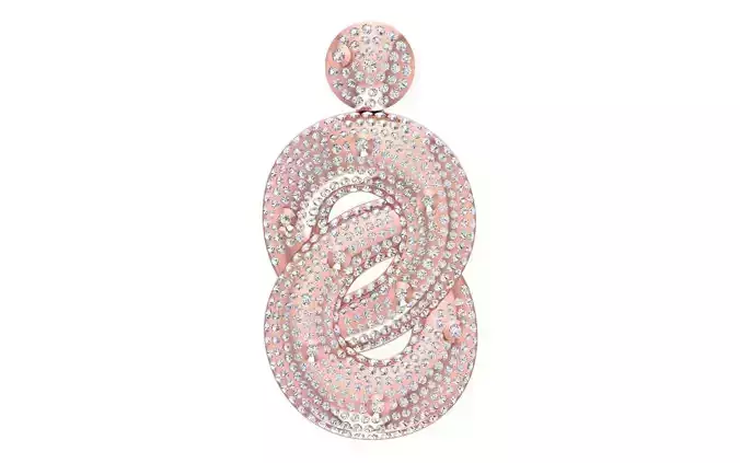 Solitaire Women Pendant 3dm STL OBJ FBX Render Details