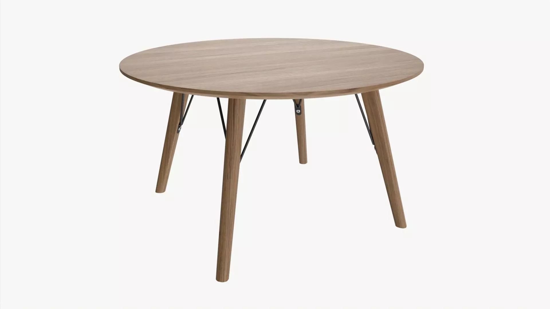 Coffee table Helena round 01 3D model_0