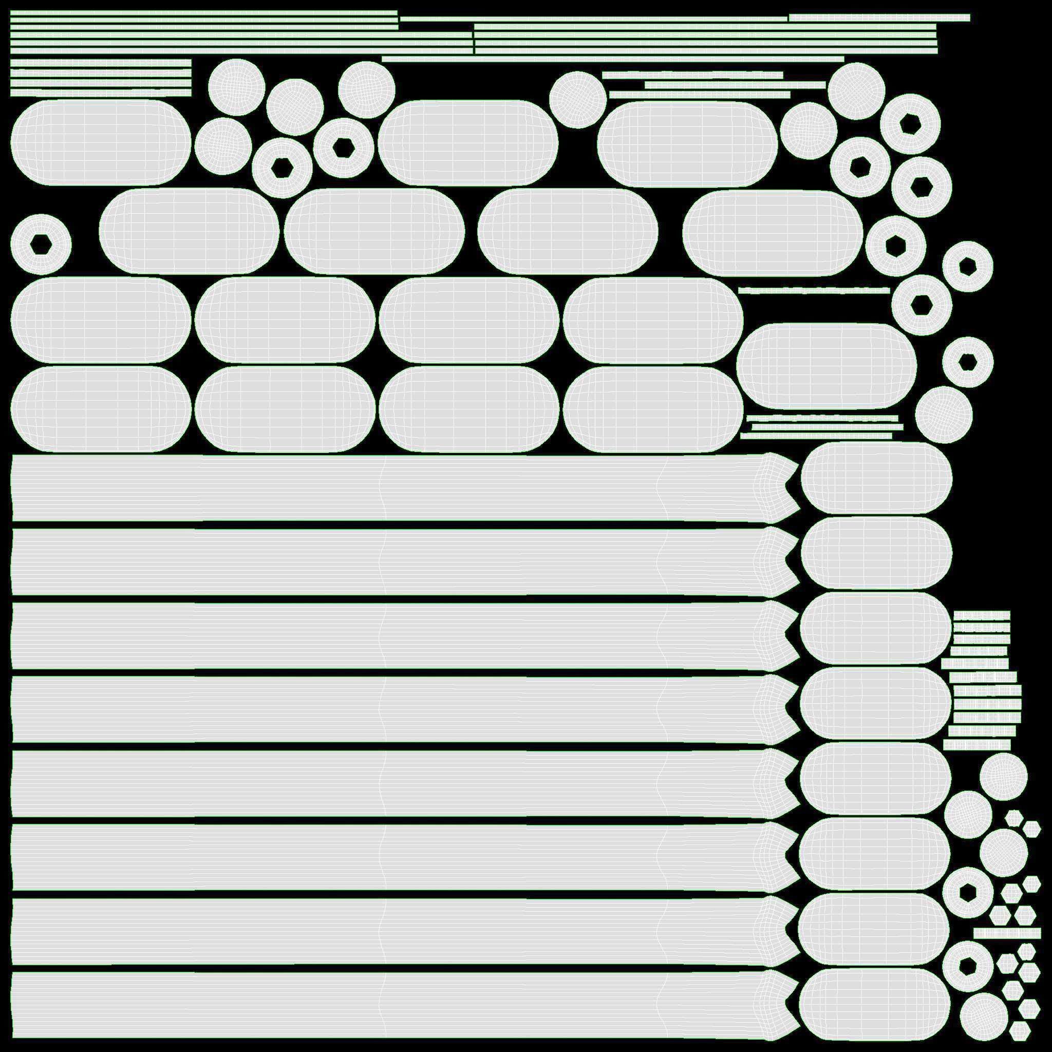 Coffee table Helena round 01 3D model_7