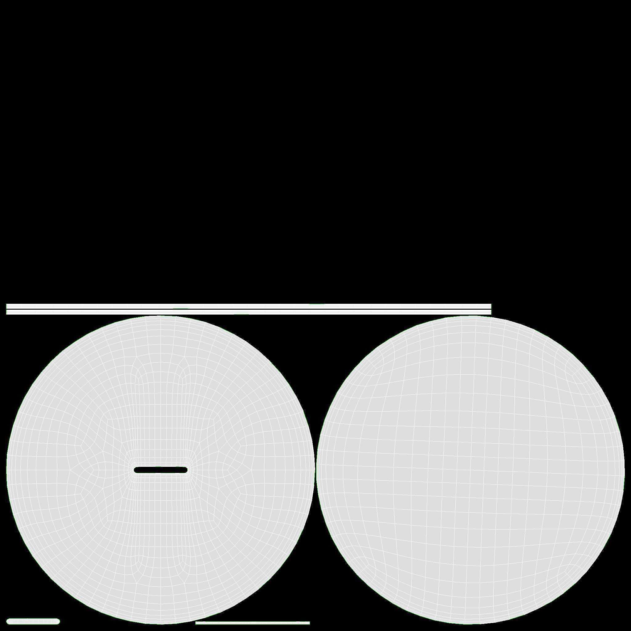 Coffee table Helena round 03 3D model_8