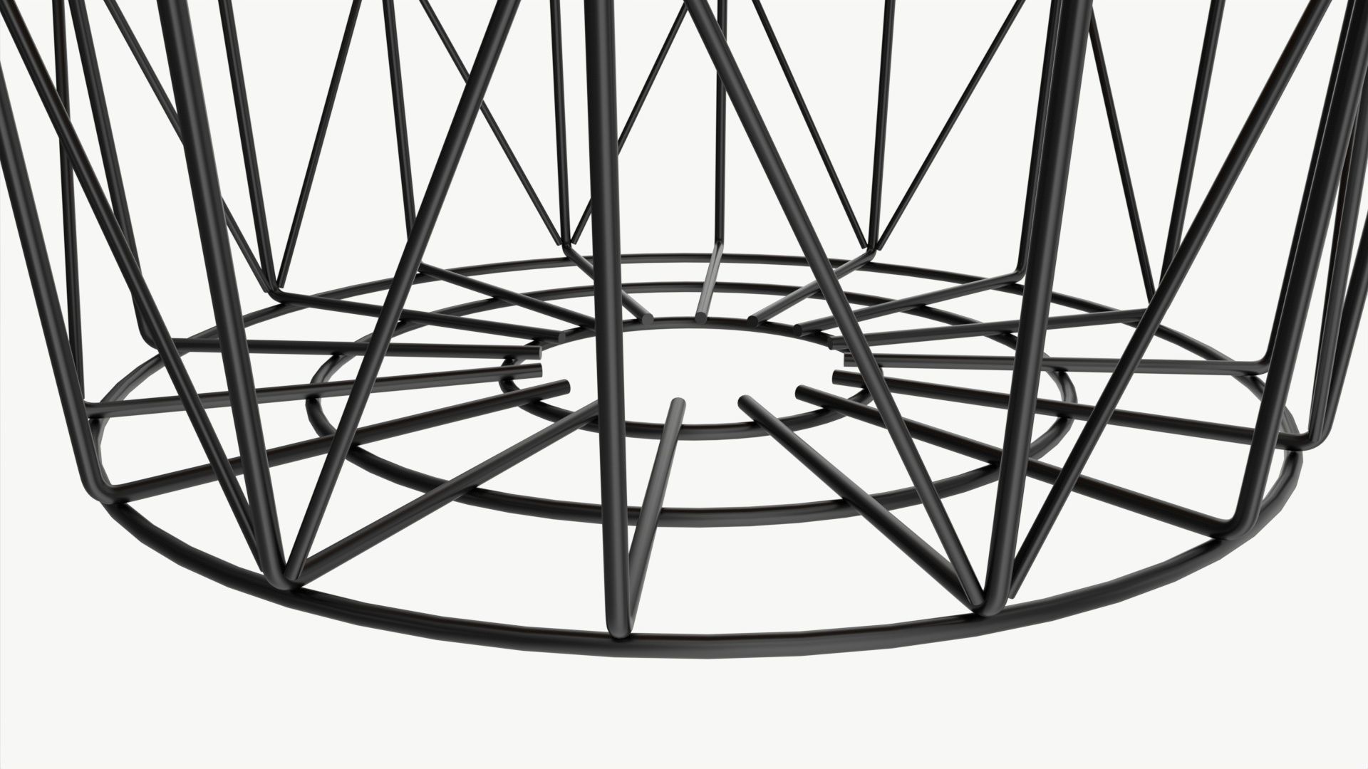 Coffee table Helena round 03 3D model_3