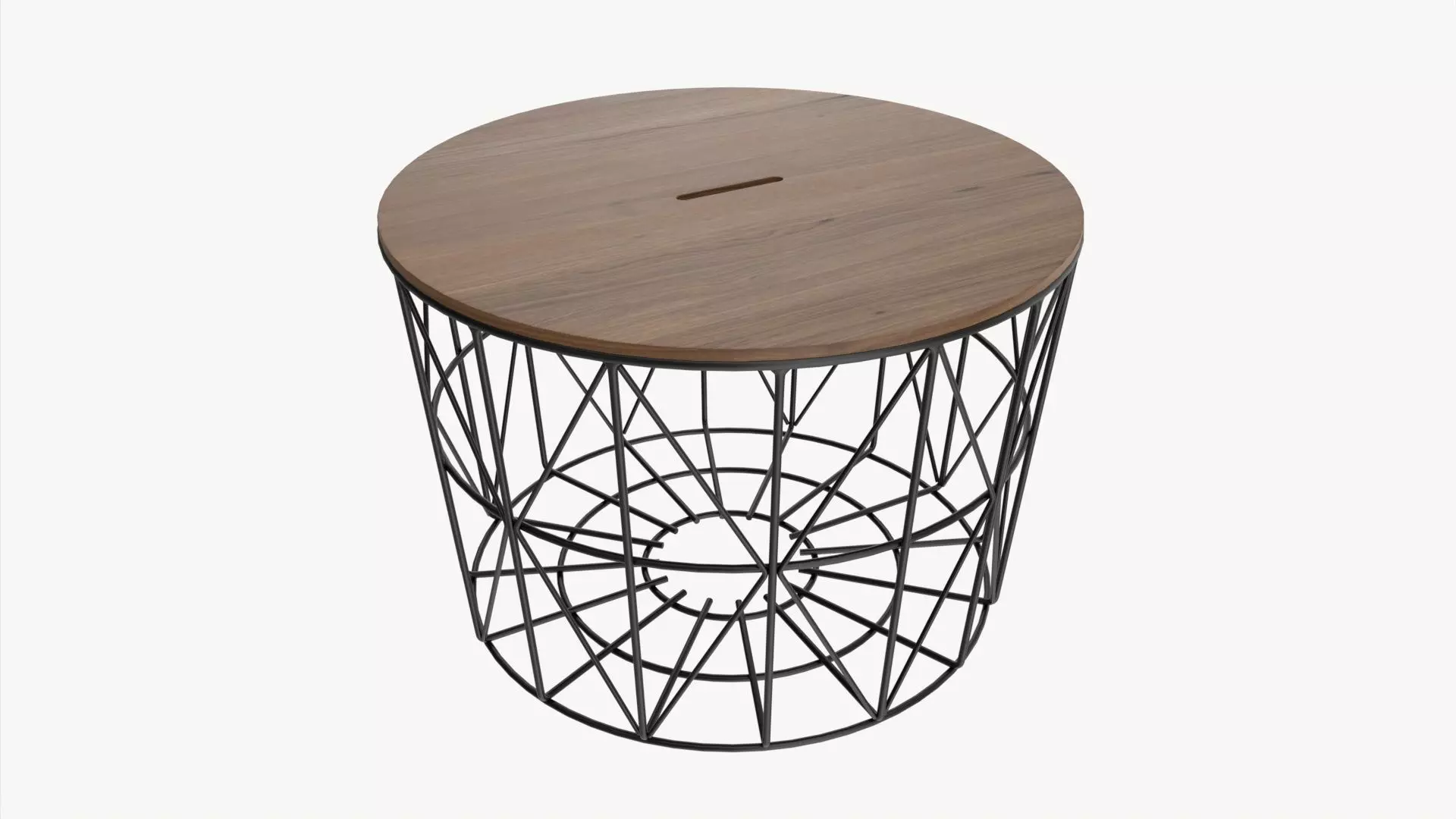 Coffee table Helena round 03 3D model_0
