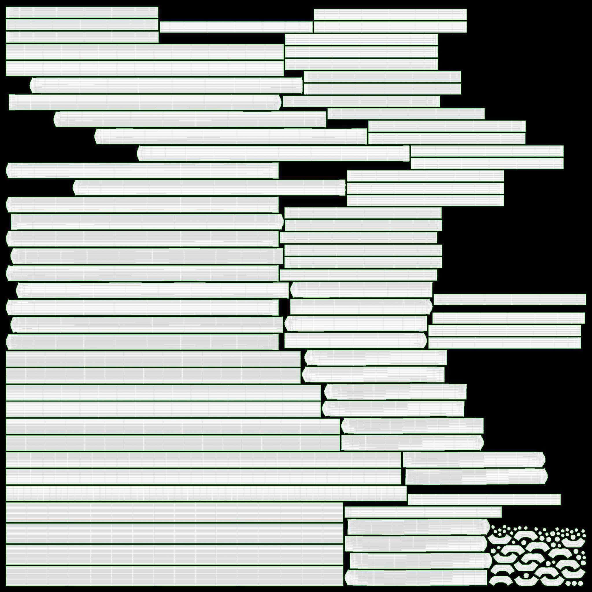 Coffee table Helena round 03 3D model_7