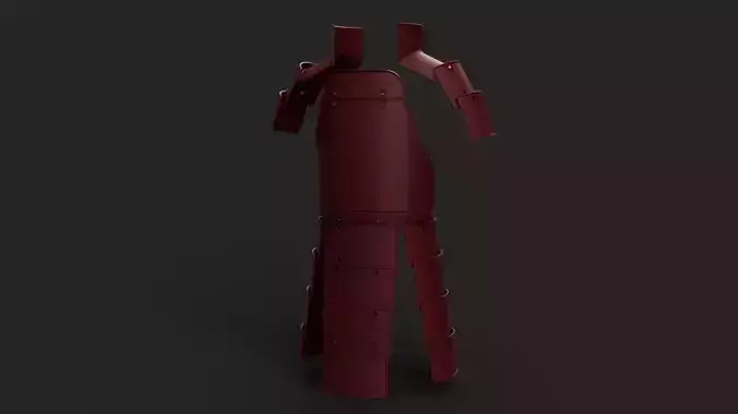 Naruto Shippuden - Madara Uchiha Armor Set 3D print model