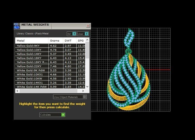 Solitaire Women Pendant 3dm STL OBJ FBX Render Details 3D print model_3
